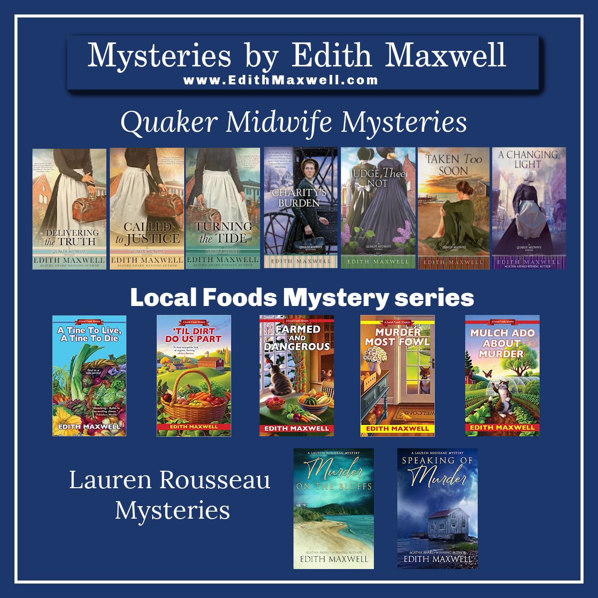 Writing Is Her Day Job Meet AwardWinning Mystery Author Edith