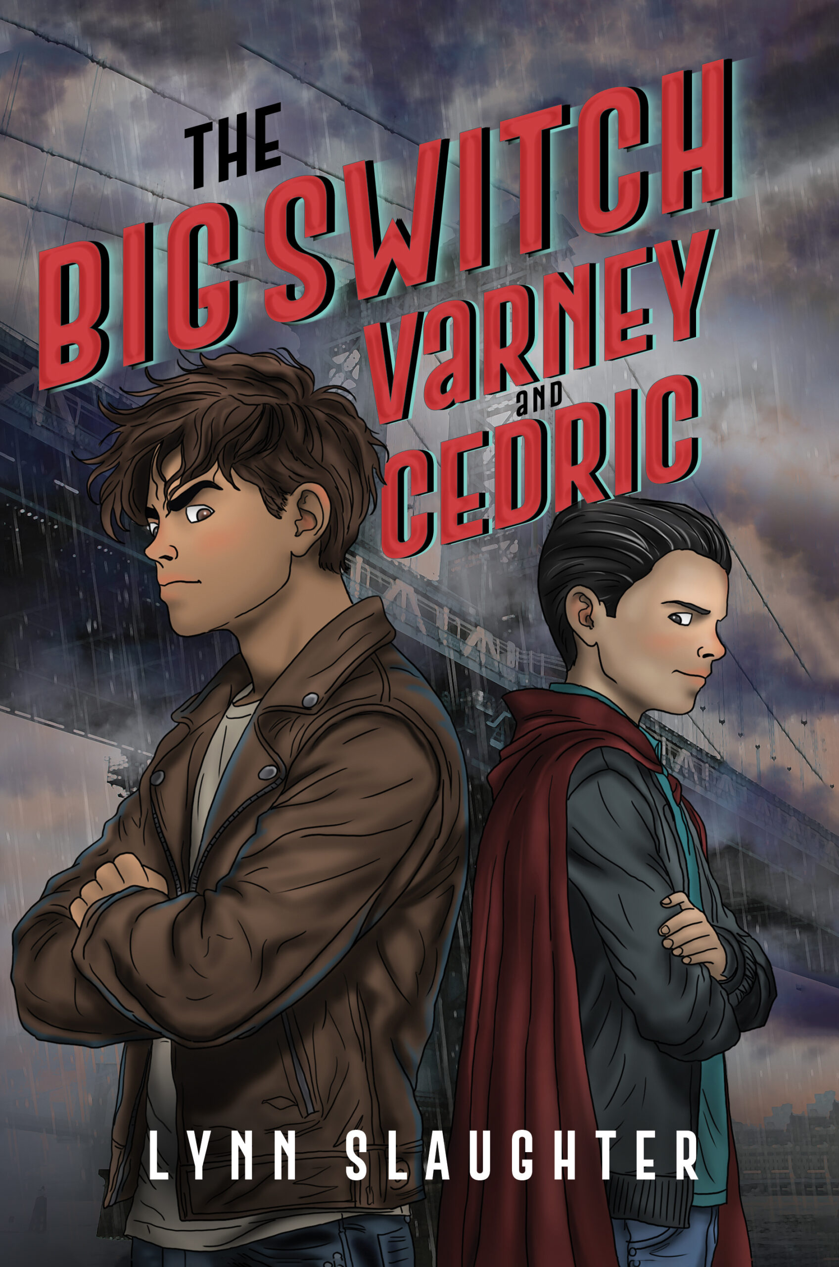 Cover for THE BIG SWITCH VARNEY AND CEDRIC